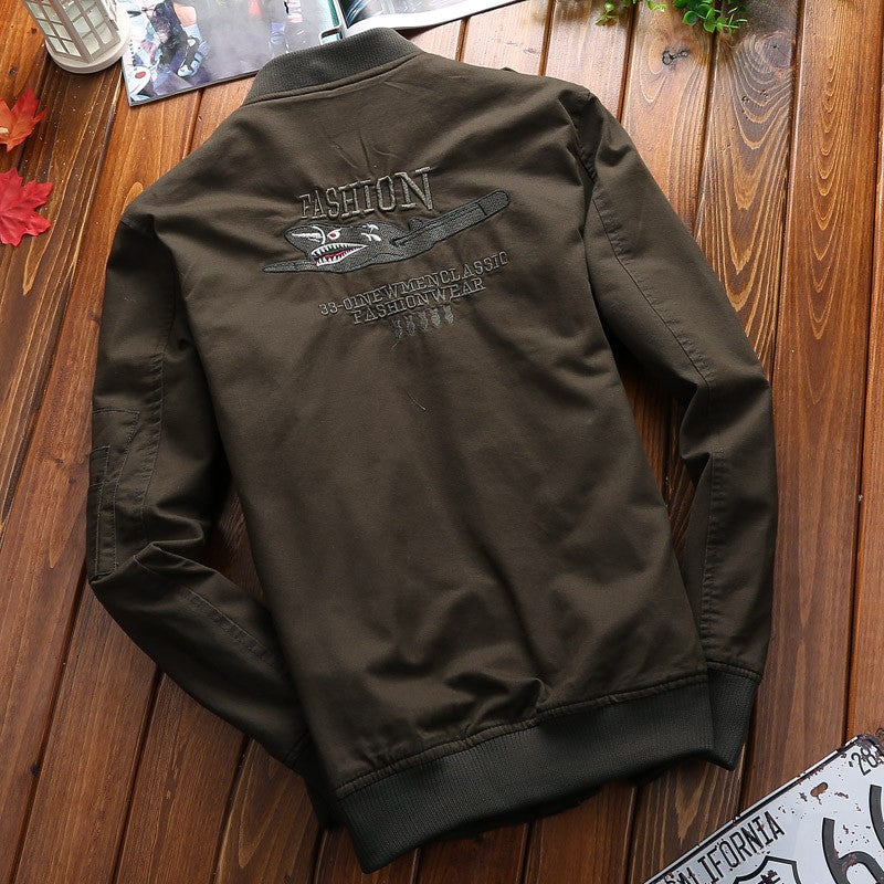 New Spring Military Style Pilot Jacket Multi-pocket Men Tactical Flight Jacket Autumn US Air Force Motorcycle Outwear Cotton