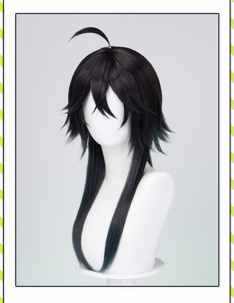?Ready for Ship?Idia Malleus Leona Vil Crowley Wig Game Cosplay DokiDoki Men 120cm Long Hair Fiber Idia Halloween  Free Wig Cap
