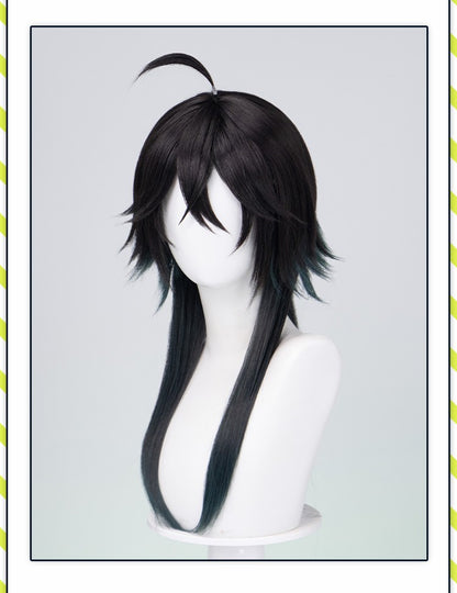 ?Ready for Ship?Idia Malleus Leona Vil Crowley Wig Game Cosplay DokiDoki Men 120cm Long Hair Fiber Idia Halloween  Free Wig Cap