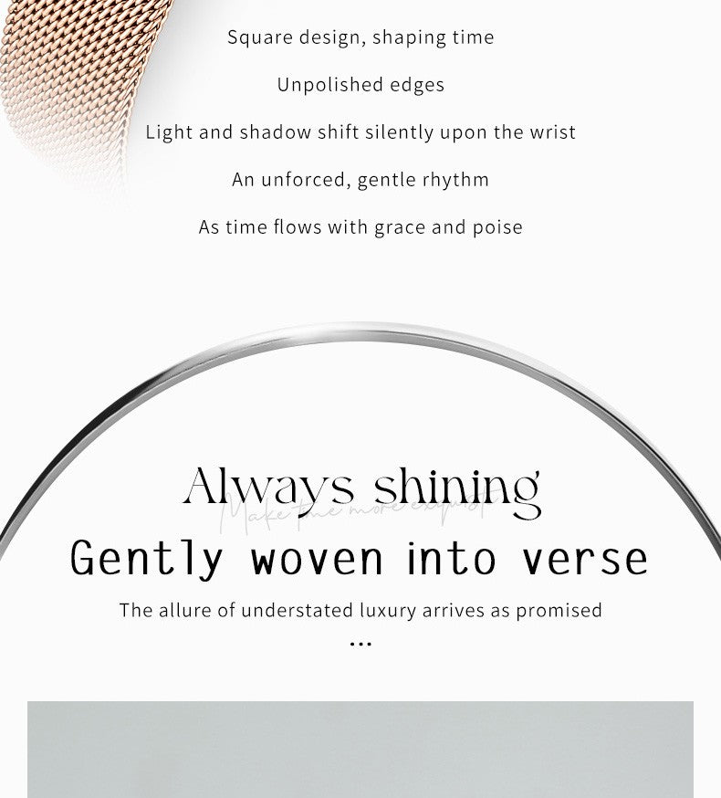 OLEVS Ultra Thin 8mm Women's Watches With Gift Box Fashion Elegant Rose Gold Mesh Steel Strap Luxury Quartz Watch for Woman 3692