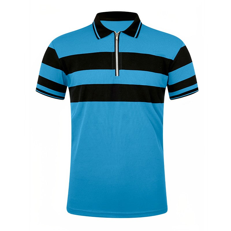 2025 Men's Summer Short Sleeve Polo Shirts Casual Breathable Comfortable Polo Shirt Print High Quality Male T-Shirt Dropshipping