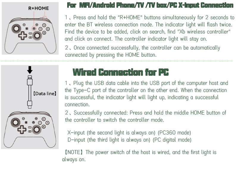 Wireless Gamepad For Pro Switch Elite BT Controller for Nintendo Switch OLED/Lite Joyestick For PC/Steam Deck With 6 Axis