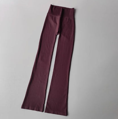 High Waisted Compression Without Awkward Lines Micro Flared Yoga Outdoor Wear Se