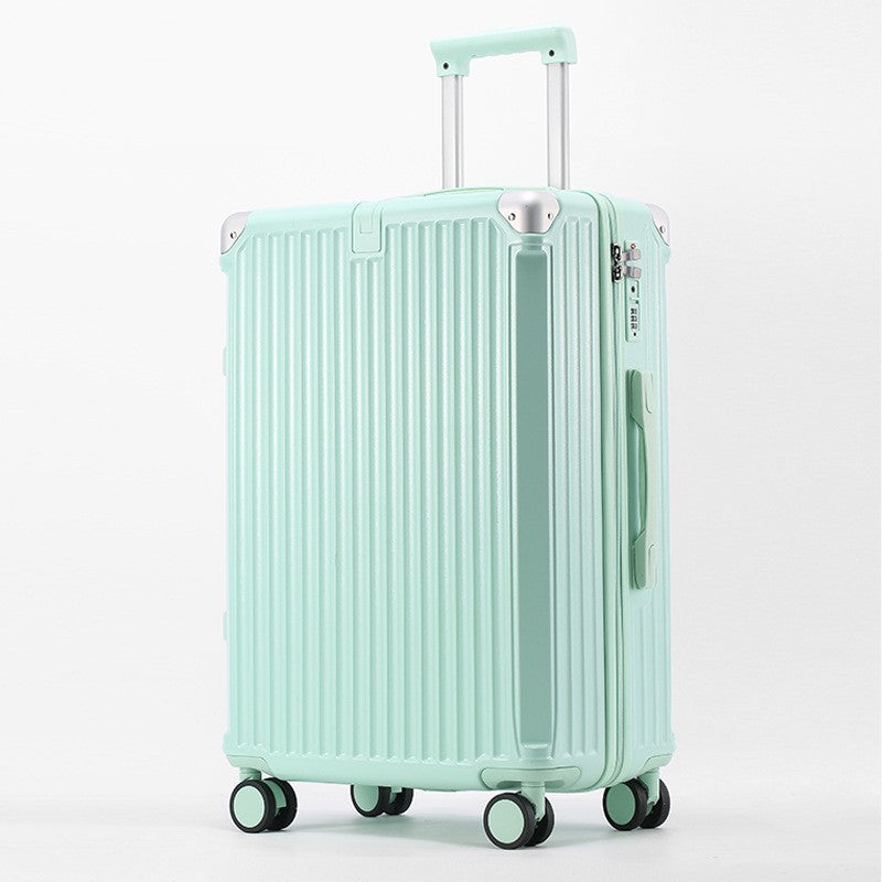 SUSHIMU Suitcase  Travel Suitcase Men 20 24 26 Carry-On Luggage Women PC   Frame Trolley Case