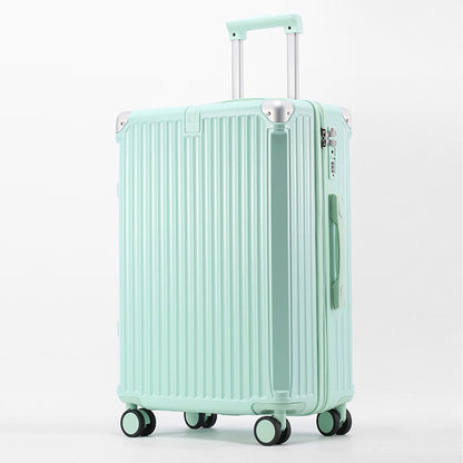 SUSHIMU Suitcase  Travel Suitcase Men 20 24 26 Carry-On Luggage Women PC   Frame Trolley Case