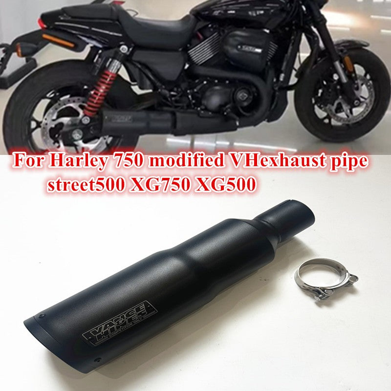 For Motorcycle Harley 750 street bike 750ROD tail section exhaust Harley street 750 street500 XG750 XG500 exhaust with DB killer