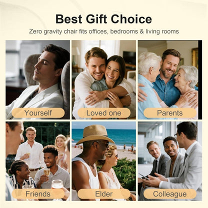 Massage Chair Full Body - Zero Gravity Massage Chair with 4D L-Track Roller System, Full Body Air Compression, Heat Therapy & Sm