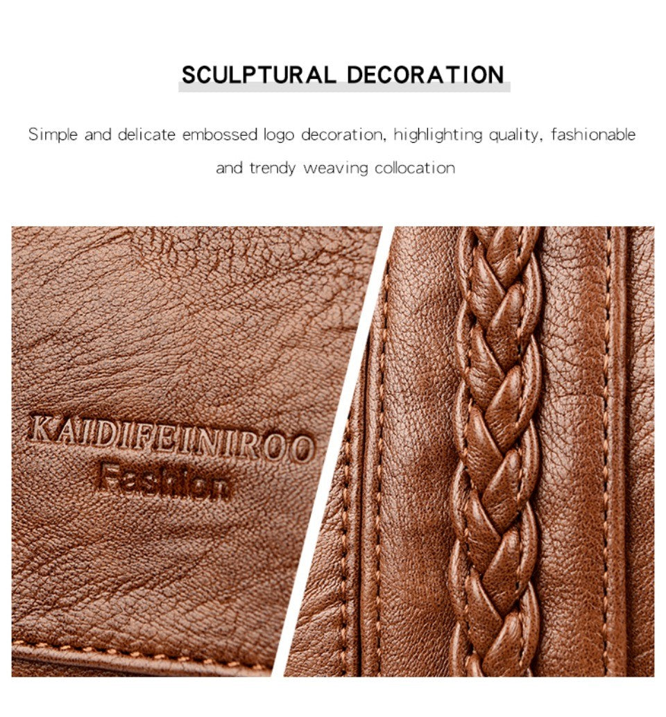 Genuine Brand Soft Leather Shoulder Crossbody Bags for Women Hot Luxury Handbag Women Bags Designer Casual Tote Messenger Bag