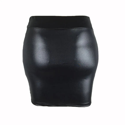 Women Summer Mini Skirts High-waist Slim Fittness Hip Pencil Skirts Vintage Body