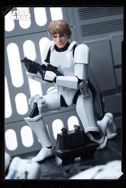 Novas Figuras de Anime Blokees Star Wars Beyond Edition Bonecos Colecionáveis Luke Skywalker com Articulação Presente de Aniversário Personalizado