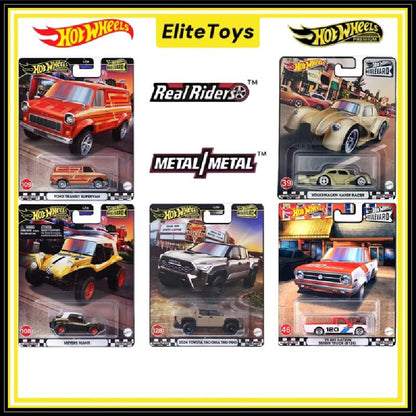 Hot Wheels Premium Boulevard Diecast Cars Datsun Toyota Meyers Ford Volkswagen Kafer Collectible 1:64Car Vehicle Alloy Model Toy