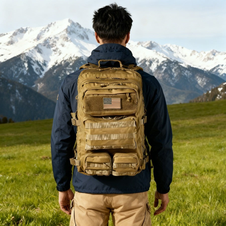 50L/30L Backpack  Military Assault Pack For Men, 3 Day Bug Out Bag Molle DaypackFor Camping Outdoor Sport Rucksack Backpacks