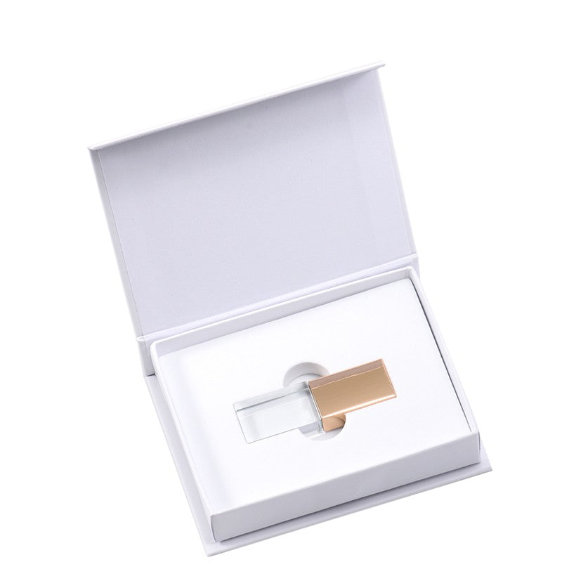 Pen Drive USB 2.0 128 GB de Cristal Memory Stick 64 GB Pen Drives de Alta Velocidade 4 GB Pendrive de Presente de Casamento 16 GB Disco U 8 GB Fotografia