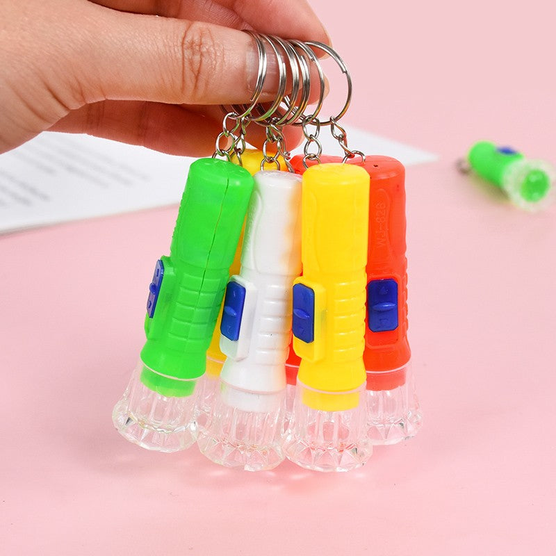 10-30Pcs Mini LED Flashlight Lamp Children Birthday Party Favors Goodie Bag Pinata Filler Toys Rewards Christmas New Year Gifts