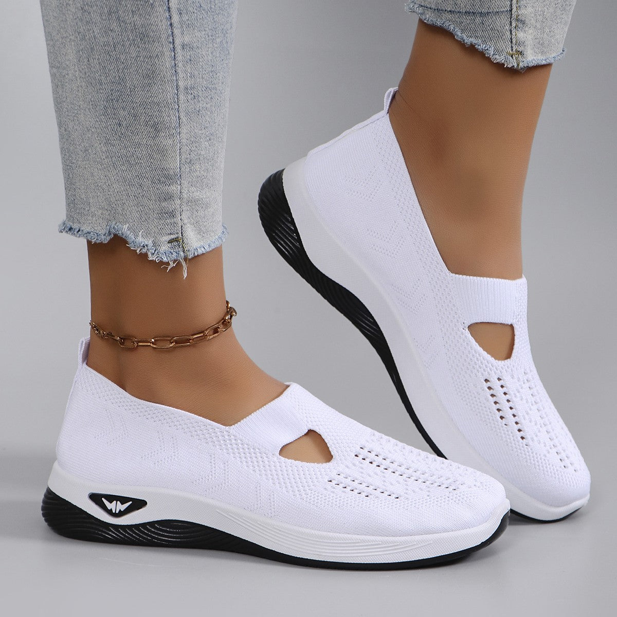 Women's summer breathable mesh flat shoes women's shoes casual sneakers shoes, clearance free shipping