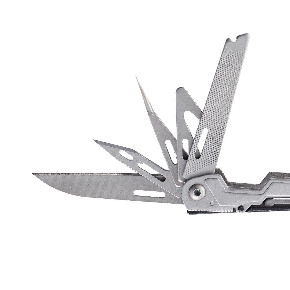 SOG PowerPint Ferramenta Múltipla Tática 18 em 1 com Alicate Dobrável e Faca - Equipamento EDC Compacto para Acampamento ao Ar Livre, Sobrevivência e Caminhada
