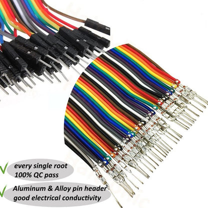 40PIN Jumper Dupont Wire  10CM 20CM 30CM 40CM Dupont Line Male To Male Female To Male Female To Female Cable for Arduino DIY KIT