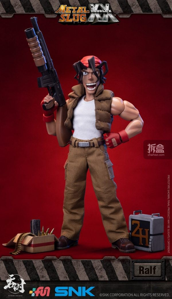 TUNSHI STUDIO Original Metal Slug Series Boneca de Pano de 6 polegadas Leona Clara Ralph Action Figura de Mobilidade Articulada Modelo de Brinquedos Presentes