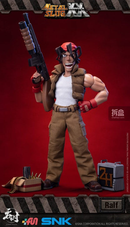 TUNSHI STUDIO Original Metal Slug Series Boneca de Pano de 6 polegadas Leona Clara Ralph Action Figura de Mobilidade Articulada Modelo de Brinquedos Presentes