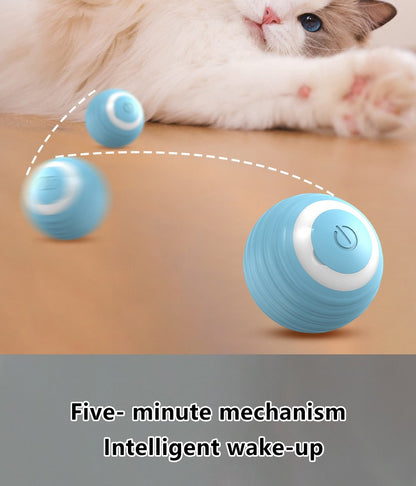 Bola Interativa Inteligente para Gatos, Brinquedo Automático para Gatos, Bola Mágica Rolante, Brinquedo Eletrônico Interativo para Gatos, Acessórios para Jogos de Gatos