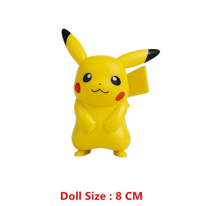 Novos desenhos de Pokémon, filme de anime, figura de Pikachu, Gengar, Mewtwo, Groudon, bonecos de Monstros de Bolso, modelo de brinquedo, presente de Natal.