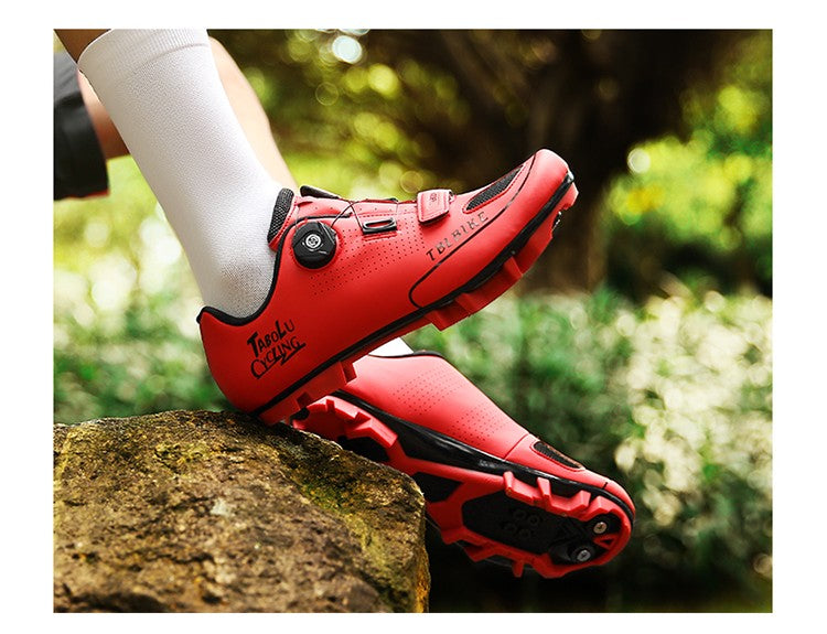 Men's Pro Cycling MTB Shoes with Spikes Men's Road Cycling Speed Shoes (Flat) Women's Cycling MTB Shoes with Spikes mtb