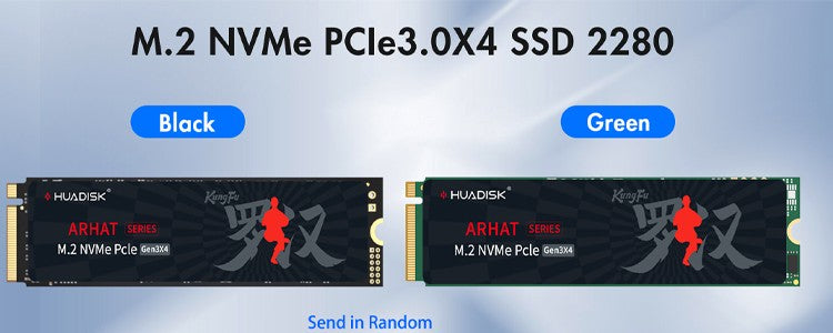 HUADISK M2 SSD NVMe 128GB 256GB 512GB 1TB 2TB SSD M.2 2280 PCIe 3.0 TLC Chip SSD Disco Rígido Interno de Estado Sólido para PC Laptop Desktop