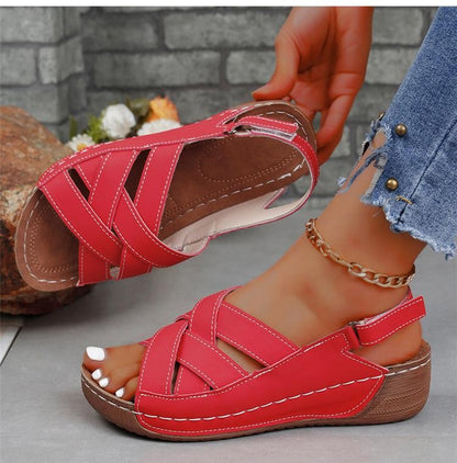 Women Sandals Shoes Summer Beach Shoes Woman Party Sandals For Women Wedge Ladies Shoes Non-Slip Footwear Women Sandal Female
