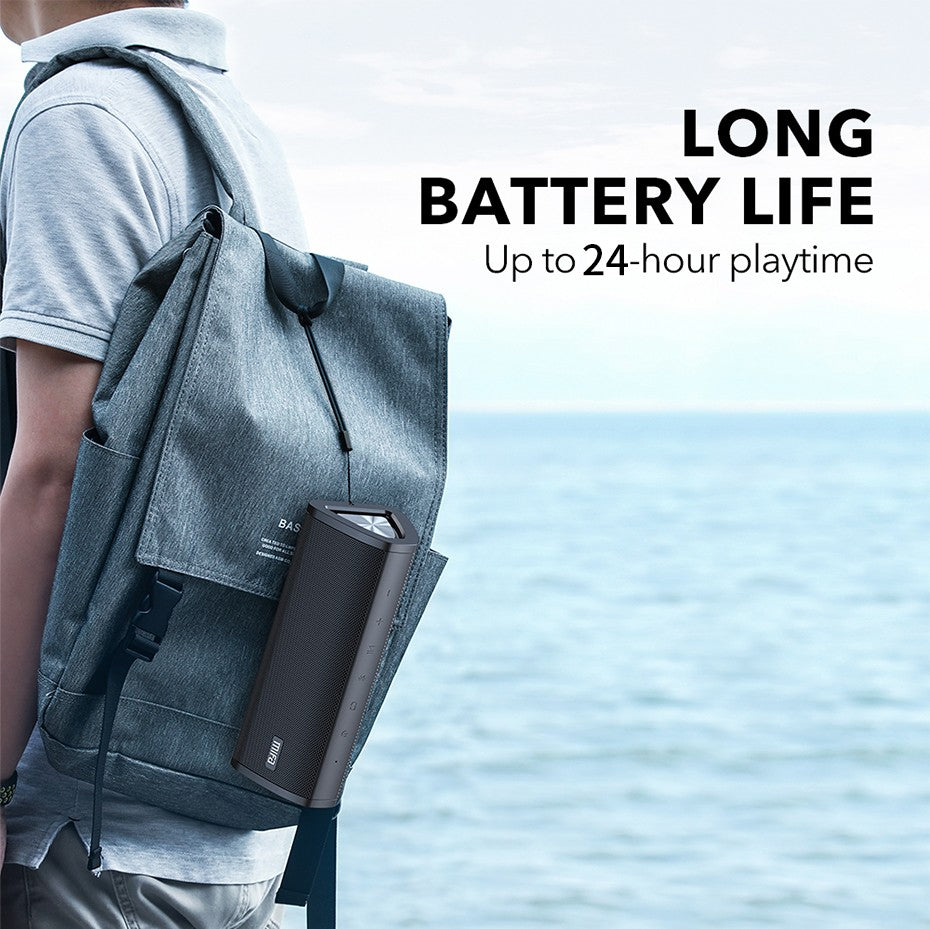 mifa Portable bluetooth speaker 360° Stereo Sound 20W  IPX7 waterproof wireless bluetooth 5.0 speaker 24-Hour Play time