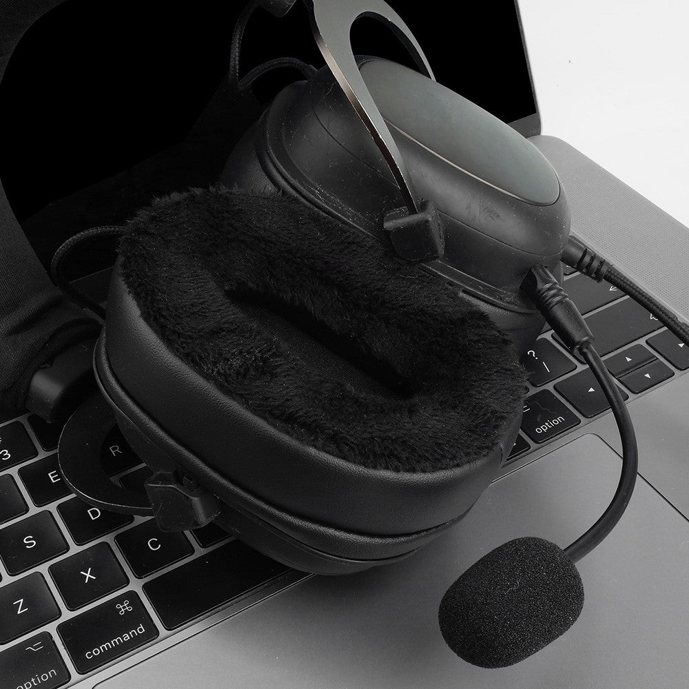 Earphone pads For REDRAGON H510 710 ZEUS-X RGB replacement Earpads headphones Earmuffs Soft cloth Memory Covers Sponge  Protein