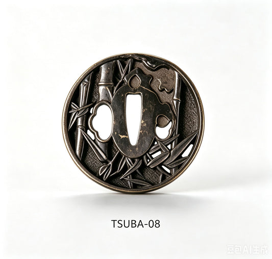Quality Vintage Color Zinc Alloy Katana Sword Tsuba Handguard Disk