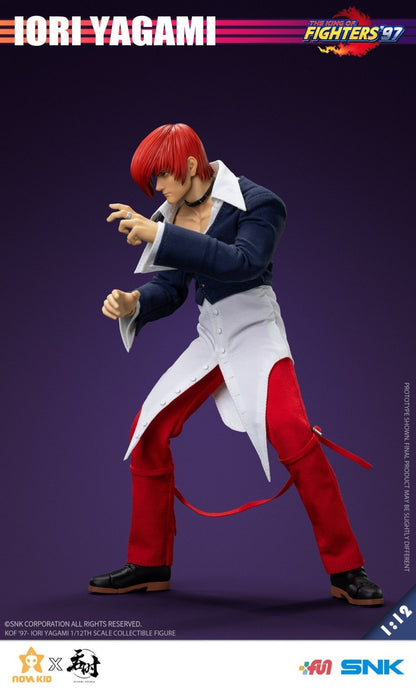 Em EstoqueEstúdio Tunshi Original 1/12 SNK Licenciado King of Fighters KOF 97 Iori Yagami TS XXZ 008 Figuras de Ação Colecionáveis de Anime