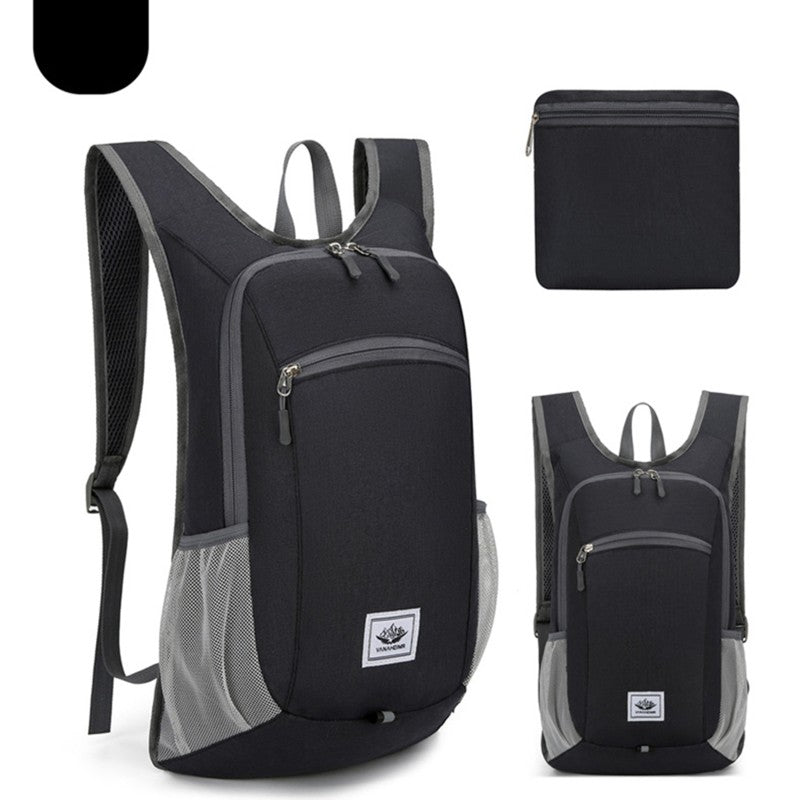 Mochila Dobrável para Acampamento Caminhada Ultraleve Dobrável Bolsa de Viagem Dia a Dia Mochila Esportiva para Montanhismo ao Ar Livre para Homens Mulheres