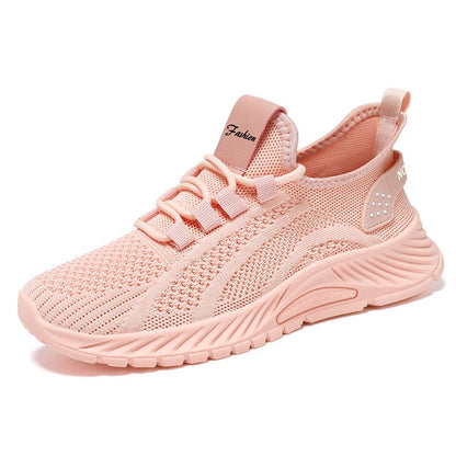 ?Sapatos Femininos Verão 2025 Tênis Casual Malha Respirável Leve Acessível Frete Grátis?