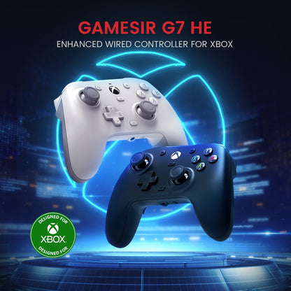 GameSir G7 HE Xbox Gaming Controller Hall Effect Gamepad for Xbox Series X, Xbox Series S, Xbox One, Steam and Windows PC