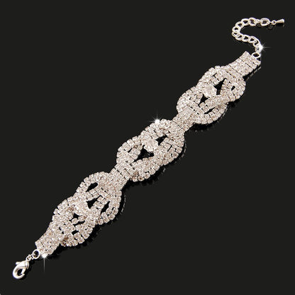 Novas Pulseiras de Berloques de Moda Prata 925 AAAAA Zircônia Cristal Feminino Pulseira Casamento Noivado Joias de Luxo