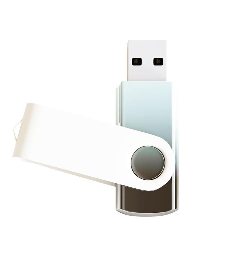 5PCS 4GB 32GB 128M USB Flash Drives Gradient Color USB 2.0 Memory Stick Wholesale Bulk Swivel Thumb Drive for Data Storage
