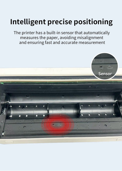Impressora Térmica Portátil Sem Tinta A4 Bluetooth PDF Excel Word para Impressão de Documentos com Rolo de Papel para Trabalho de Escritório Casa Escola