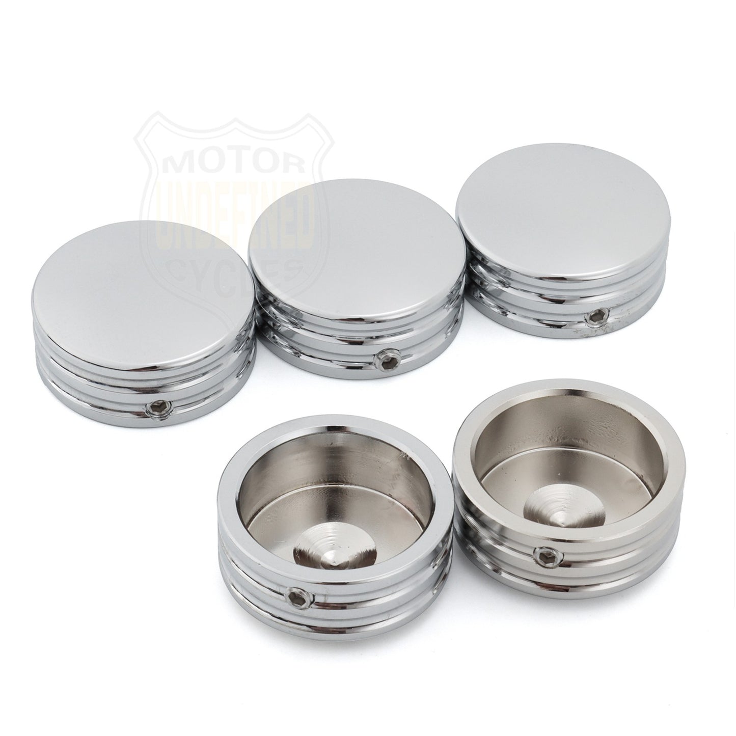 Rear Sprocket Flat Bolt Cover Caps for Harley Softail Fat Boy 1993-2023 Sportster XL 883 1200 Touring Road King Glides Black