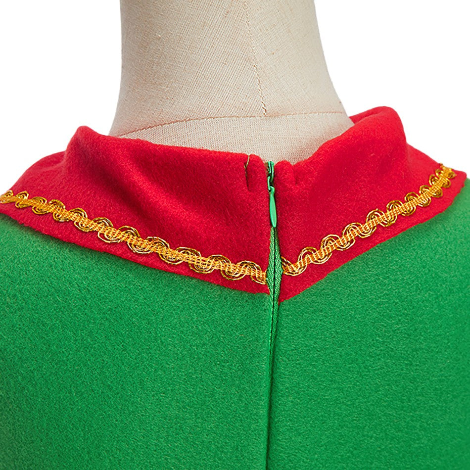 Kids Adult Christmas Clothing Set Kids Tops Pants Hat Belt Children Xmas Clothes Baby Boy Girl Birthday Outfit Elves Costume