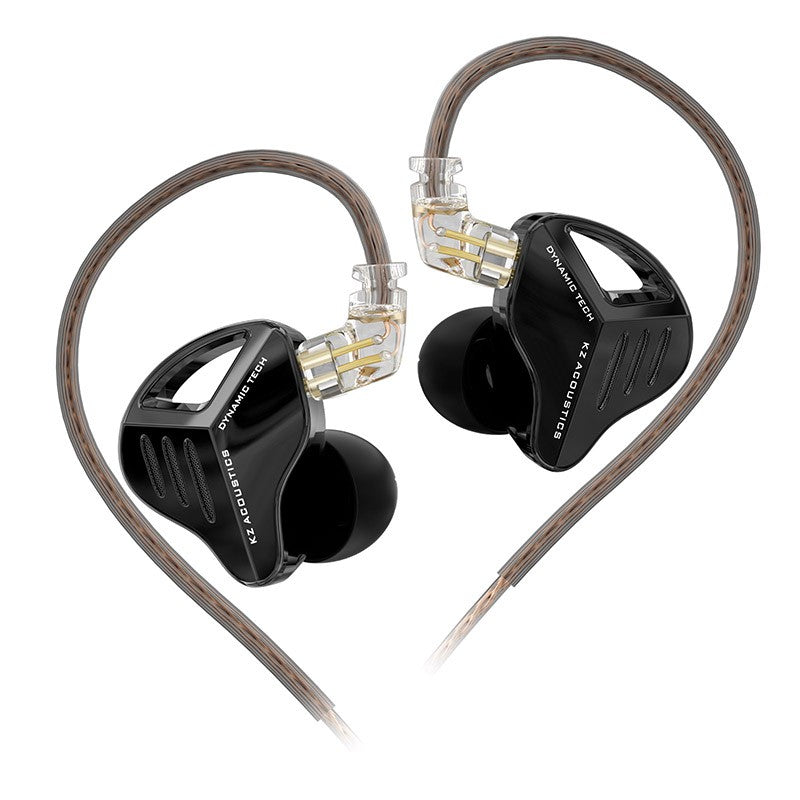 Fones de ouvido KZ ZVX Pro dinâmicos HIFI com graves, intra-auriculares, monitor de ouvido, fones de ouvido esportivos com cancelamento de ruído