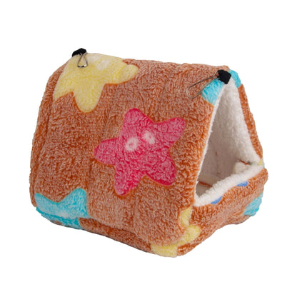 Ninho de Pelúcia para Pássaros, Rede para Papagaios, Decoração de Gaiola, Ninho de Hamster, Acessórios para Pássaros jaulas para pájaros 1 unidade