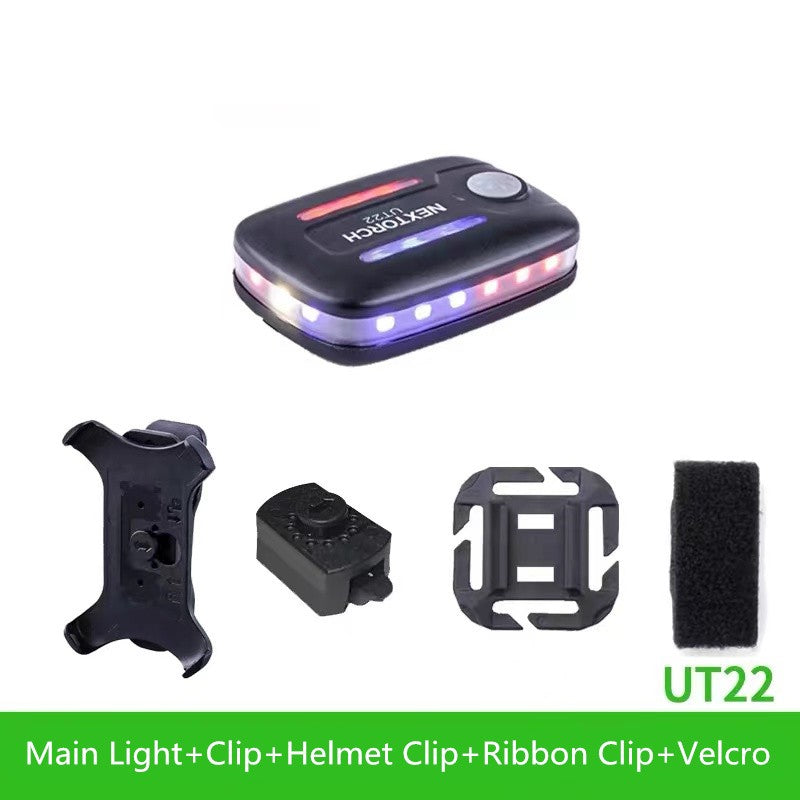 Novelties Red Blue Led Police Lights Led Shoulder Light Upgraded Ut22 Comes With More Accessories 360° All-Rounded Lighting