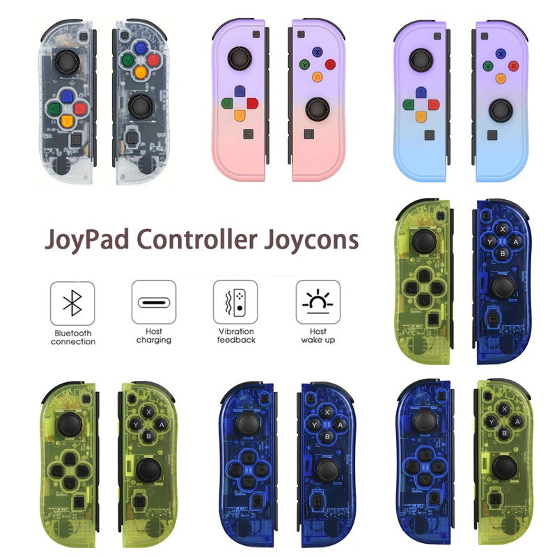 Joycon Switch Controller Joypad Wake-up Controllers for Switch/Lite/OLED Replacement Controller with Sword Dual Vibration