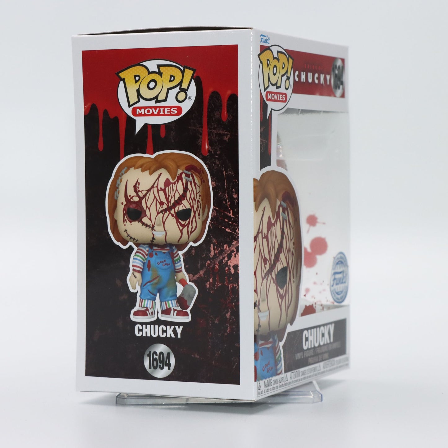 Funko POP Original Chucky Anime Figura Tiffany 1695# 1694# Brinquedos de Bonecos de Ação para Meninos Meninas Presente Modelo Colecionável Ornamentos