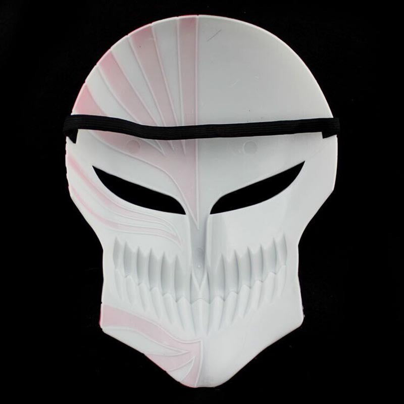 Hot Cartoon Death Ichigo Kurosaki Bleach Mask Christmas Dance Masquerade Party Cosplay Halloween Cool Mask Gift for Men Boy Toy