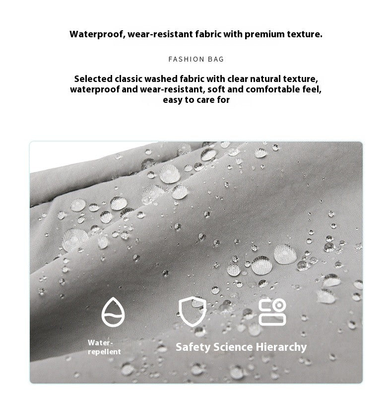 Women's Multi-Compartment Crossbody Bag, Tote Purse with Shoulder Strap, Water-Resistant Nylon Handbag for Moms, Gift Ideas