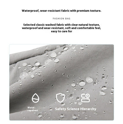 Women's Multi-Compartment Crossbody Bag, Tote Purse with Shoulder Strap, Water-Resistant Nylon Handbag for Moms, Gift Ideas