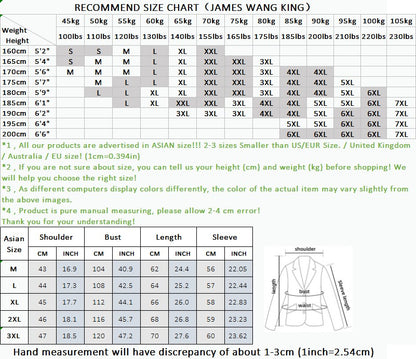 High-quality, fashionable, stylish, versatile and trendy business casual suit men's solid color fitted top