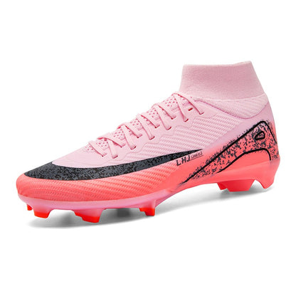 New Men's Football Boots Non-Slip Soccer Shoes Cleats Wholesale Training FG Top Quality Sneakers Drop Shipping Unisex Adult
